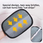 Pet Static Hair Removal Glove Dual Direction Brush
