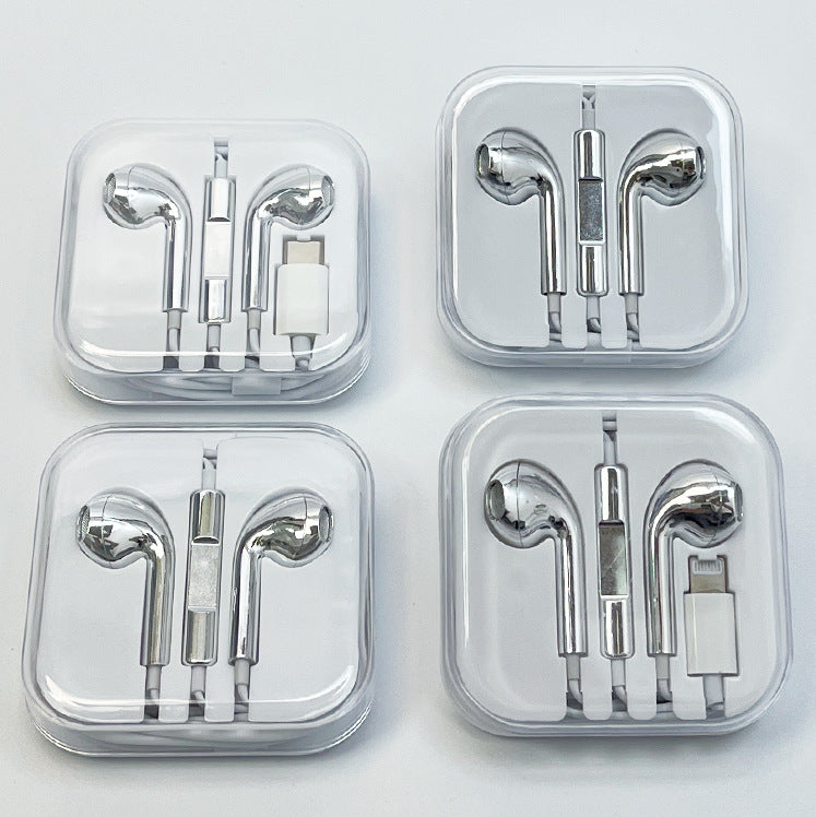 Electroplated Wired Headphones Type-C and 3.5mm
