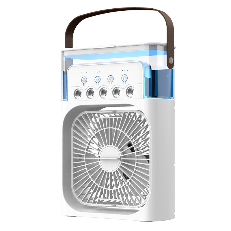 USB Desktop Humidifying Fan with Ambient Light