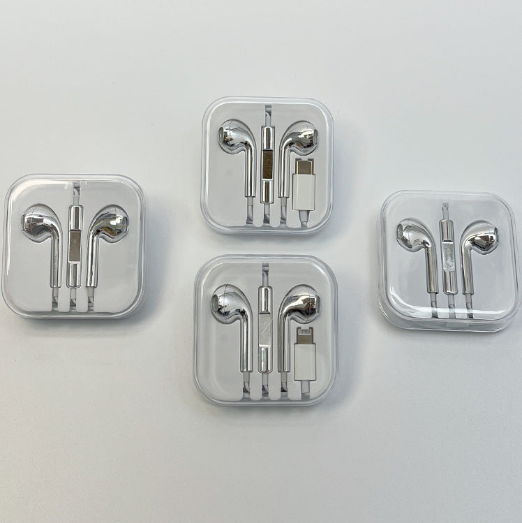 Electroplated Wired Headphones Type-C and 3.5mm